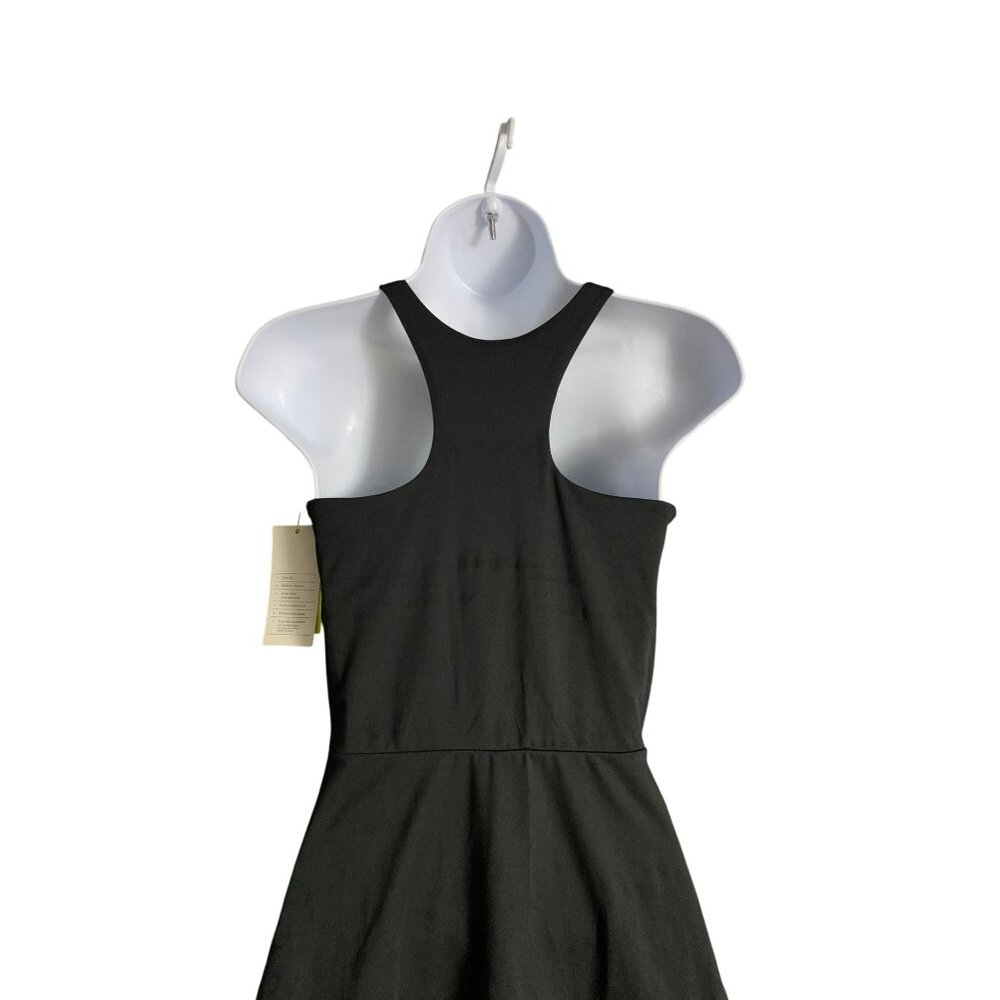 All In Motion Womens Black Activewear Knit Halter Dress Built-In Short Size XS - Picture 14 of 15